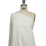 White Asparagus Cotton and Polyester Faille