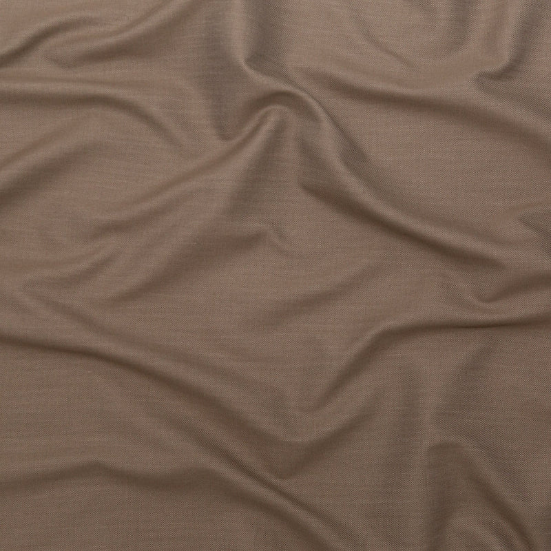 Greige and Almond Milk Double Faced Cotton Twill