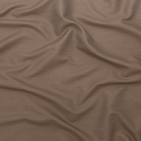 Greige and Almond Milk Double Faced Cotton Twill