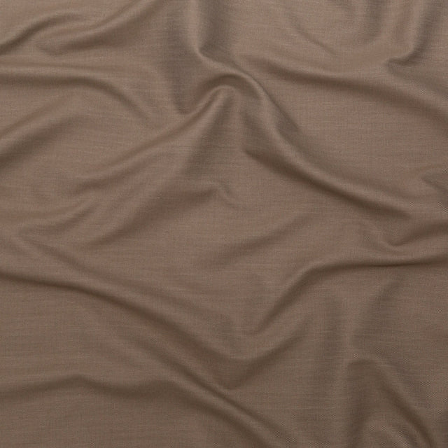 Greige and Almond Milk Double Faced Cotton Twill