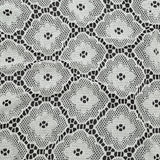 Off-White Cotton Crochet Lace