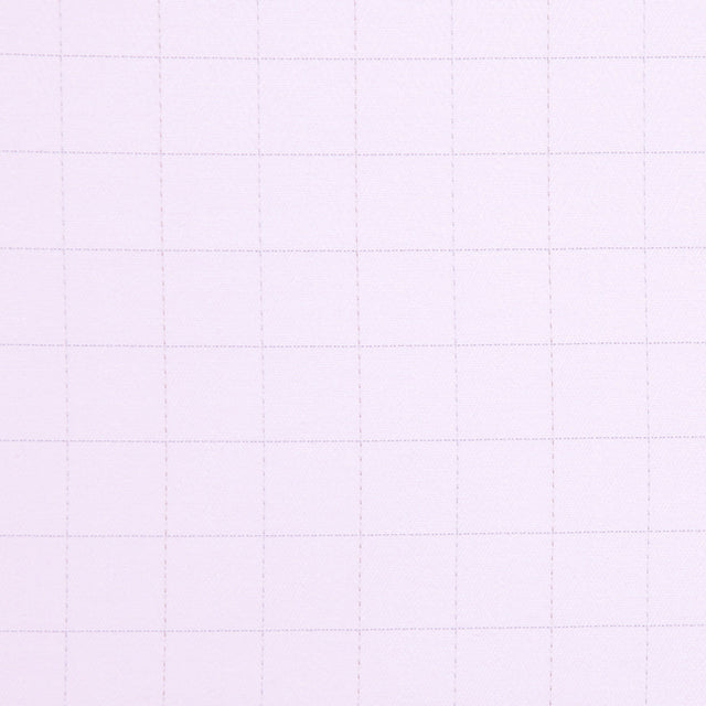 Italian Orchid Windowpane Checked Cotton Shirting