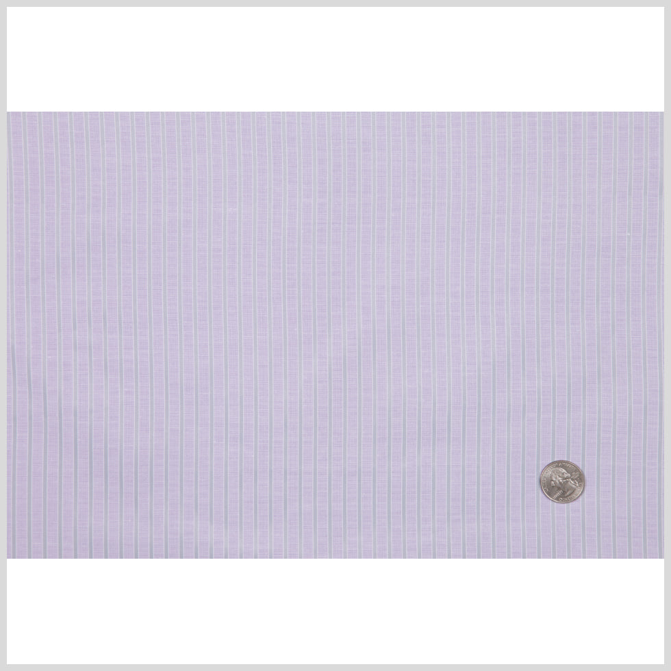 Italian Purple and Gray Cotton Shirting