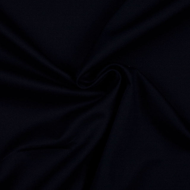 Organic Cotton Twill - Black - Stratton Collection