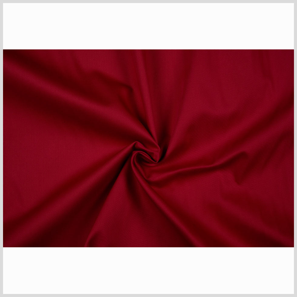 Organic Cotton Twill - Tomato Red - Stratton Collection