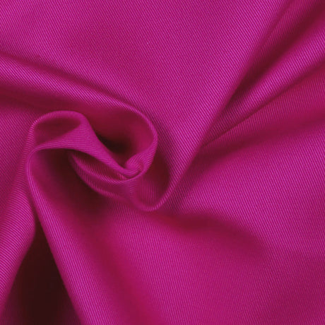 Organic Cotton Twill - Hibiscus - Stratton Collection