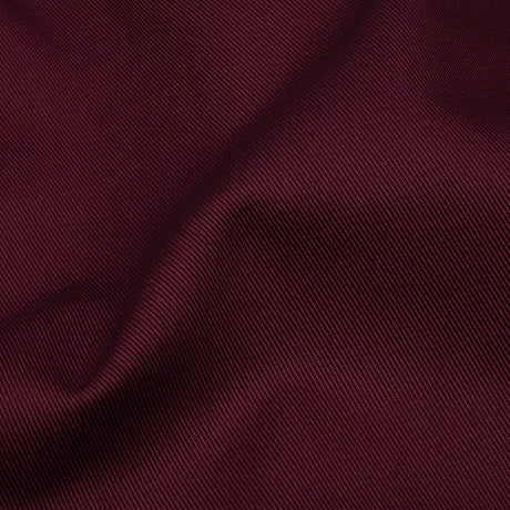 Organic Cotton Twill - Maroon - Stratton Collection