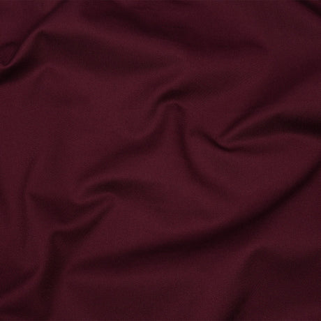 Organic Cotton Twill - Maroon - Stratton Collection