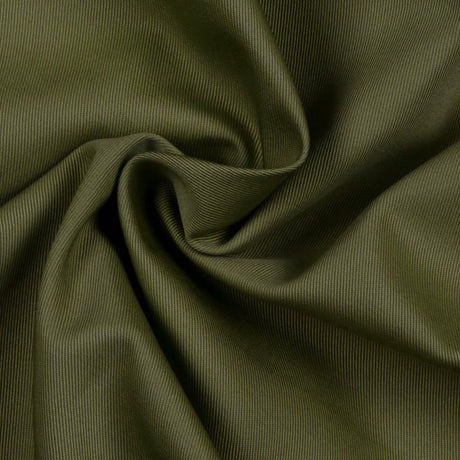 Organic Cotton Twill - Olive - Stratton Collection