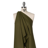 Organic Cotton Twill - Olive - Stratton Collection