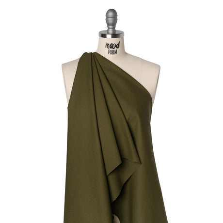 Organic Cotton Twill - Olive - Stratton Collection
