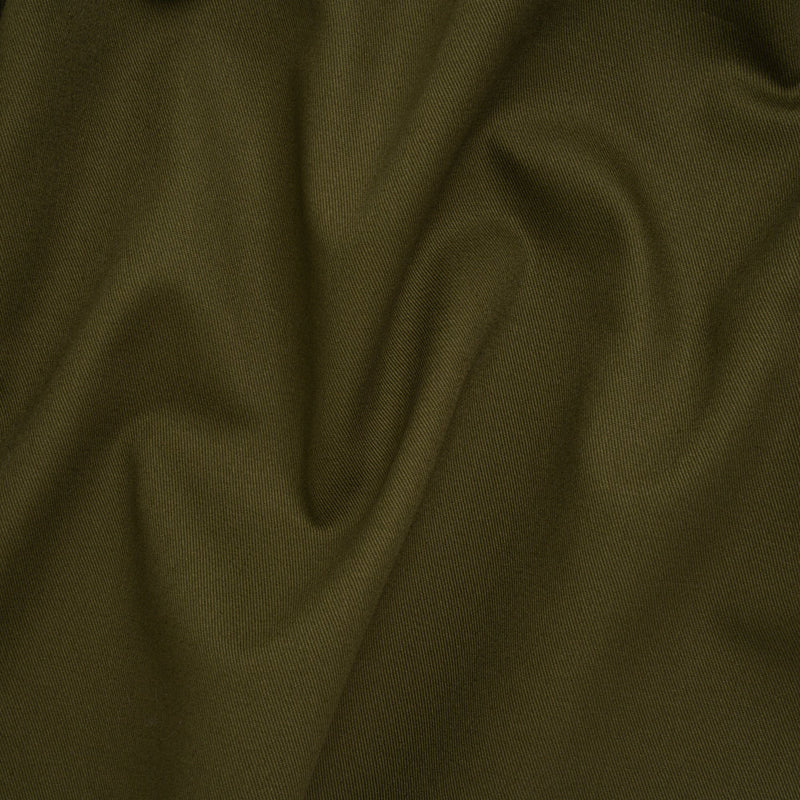 Organic Cotton Twill - Olive - Stratton Collection