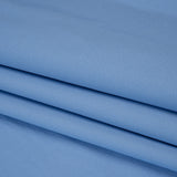 Organic Cotton Twill - Ice Blue and White - Stratton Collection