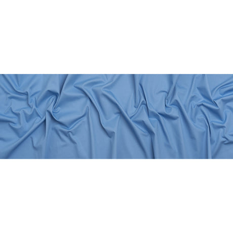 Organic Cotton Twill - Ice Blue and White - Stratton Collection