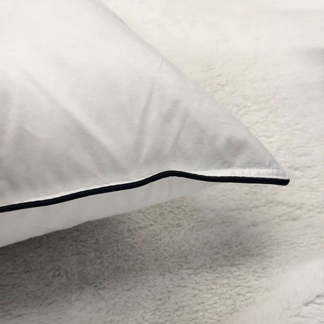 Premium Feather Filled Inserts Feather Down Pillow Insert Fabric - White, Multiple Sizes (1 Piece)