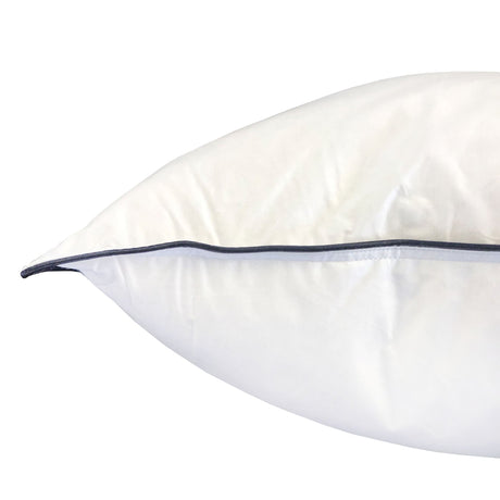 Premium Feather Filled Inserts Feather Down Pillow Insert Fabric - White, Multiple Sizes (1 Piece)