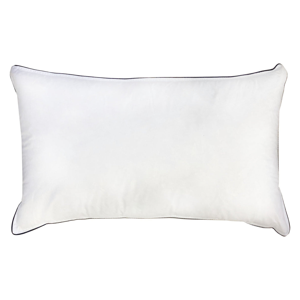 Premium Feather Filled Inserts Feather Down Pillow Insert Fabric - White, Multiple Sizes (1 Piece)