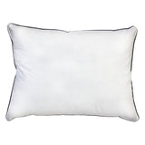 Premium Feather Filled Inserts Feather Down Pillow Insert Fabric - White, Multiple Sizes (1 Piece)