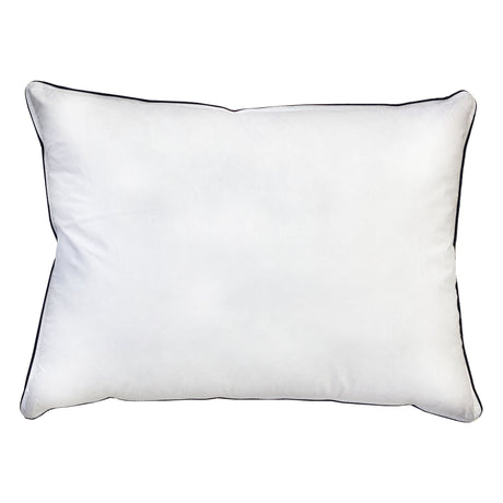 Premium Feather Filled Inserts Feather Down Pillow Insert Fabric - White, Multiple Sizes (1 Piece)