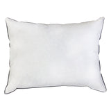 Premium Feather Filled Inserts Feather Down Pillow Insert Fabric - White, Multiple Sizes (1 Piece)