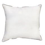Premium Feather Filled Inserts Feather Down Pillow Insert Fabric - White, Multiple Sizes (1 Piece)