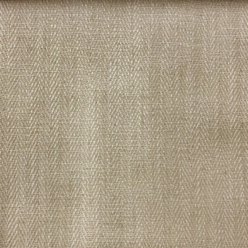 Fedora Chevron Linen Blend Fabric - Chevron Pattern, 55" Width (1 Yard)