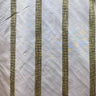 Ferraro Fabric 100 Percent Silk Taffeta Fabric - Two-Toned Stripe, 54" Width (1 Yard)