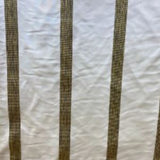Ferraro Fabric 100 Percent Silk Taffeta Fabric - Two-Toned Stripe, 54" Width (1 Yard)