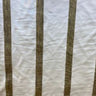 Ferraro Fabric 100 Percent Silk Taffeta Fabric - Two-Toned Stripe, 54" Width (1 Yard)
