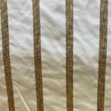Ferraro Fabric 100 Percent Silk Taffeta Fabric - Two-Toned Stripe, 54" Width (1 Yard)