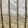 Ferraro Fabric 100 Percent Silk Taffeta Fabric - Two-Toned Stripe, 54" Width (1 Yard)