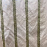 Ferraro Fabric 100 Percent Silk Taffeta Fabric - Two-Toned Stripe, 54" Width (1 Yard)
