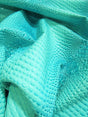 Fiji Turquoise Florida Gator 3D Embossed Vinyl Fabric