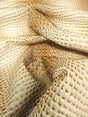 Western Cream Florida Gator 3D Embossed Vinyl Fabric
