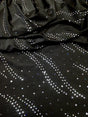 Polyester Knit Jersey Fabric - 3Mm Silver Hologram Circle, Light Weight, 58"-60" Wide