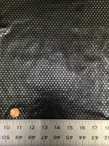 Polyester Spandex Fabric - 2Mm Circle Foil Dots, 58"-60" Wide
