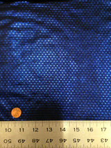 Polyester Spandex Fabric - 2Mm Circle Foil Dots, 58"-60" Wide