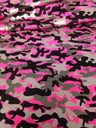 Mini Camouflage Pattern Matte Foil Nylon Spandex Fabric - Black/Silver, Neon Fuchsia, Neon Turquoise, Neon Lime Green, 58"-60" Width