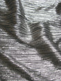 Shiny Metallic Computer Foil Polyester Fabric - Black Mini Pleat, Silver, Gold, 58"-60" Width