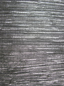 Shiny Metallic Computer Foil Polyester Fabric - Black Mini Pleat, Silver, Gold, 58"-60" Width