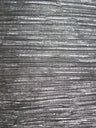 Shiny Metallic Computer Foil Polyester Fabric - Black Mini Pleat, Silver, Gold, 58"-60" Width