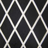 Fina Fabric 100 Percent Silk Taffeta Fabric - Diamond Embroidered, 54" Width (1 Yard)