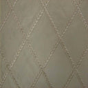 Fina Fabric 100 Percent Silk Taffeta Fabric - Diamond Embroidered, 54" Width (1 Yard)