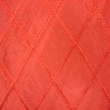 Fina Fabric 100 Percent Silk Taffeta Fabric - Diamond Embroidered, 54" Width (1 Yard)