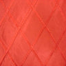 Fina Fabric 100 Percent Silk Taffeta Fabric - Diamond Embroidered, 54" Width (1 Yard)