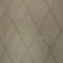 Fina Fabric 100 Percent Silk Taffeta Fabric - Diamond Embroidered, 54" Width (1 Yard)