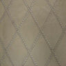 Fina Fabric 100 Percent Silk Taffeta Fabric - Diamond Embroidered, 54" Width (1 Yard)