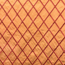 Fina Fabric 100 Percent Silk Taffeta Fabric - Diamond Embroidered, 54" Width (1 Yard)