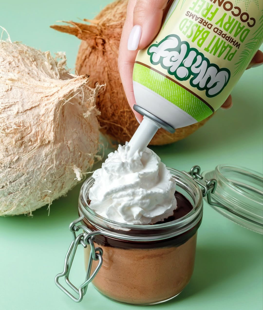 Whipt Plant Based Dairy Free Whipped Coconut - Creamy Coconut Whipped Topping