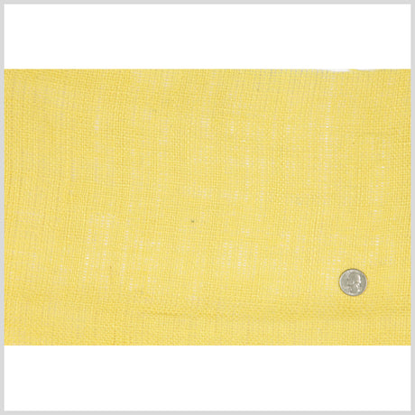 Buttercup Yellow Jute Burlap